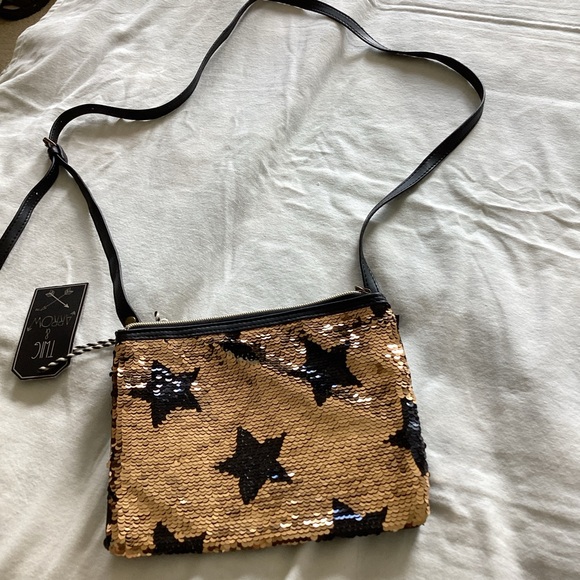 Twig & Arrow Handbags - Sequin crossbody glitzy party purse